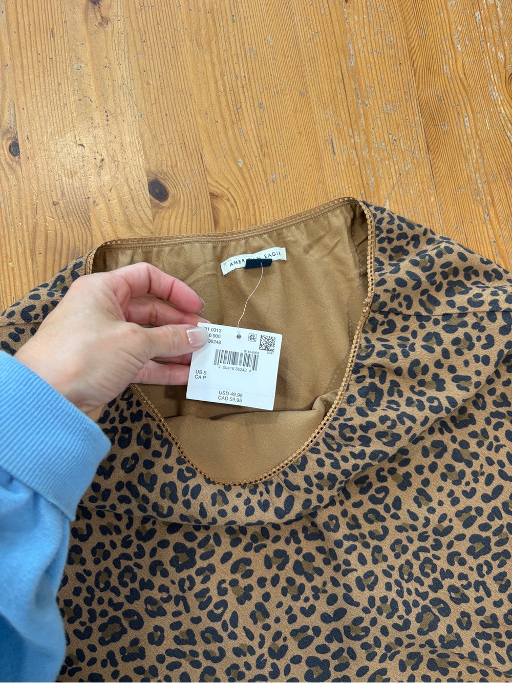 Animal Print Mini Skirt